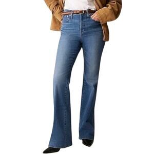 J Crew High Rise Bootcut‎ Flared Jeans 2003 Super Stretch Full Length Y2k 26